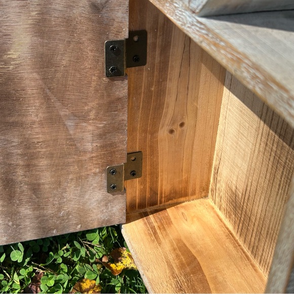 Hobby Lobby Rustic Barn Wood Decor - Brown and Cream - Picture 4 of 8